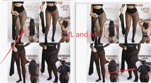 Single Thread Stitching Cross-border Winter Warm Translucent Leggings